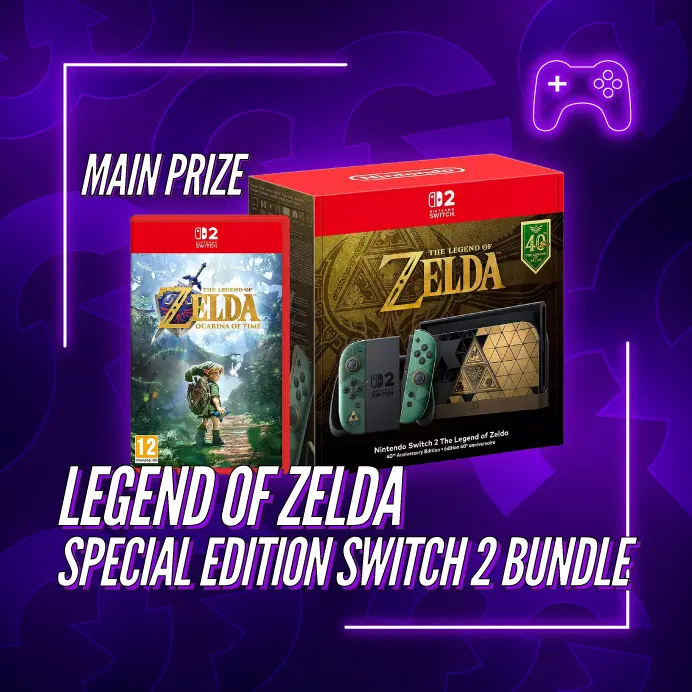 *LOW ODDS* Legend of Zelda Special Edition Switch 2 Bundle #1