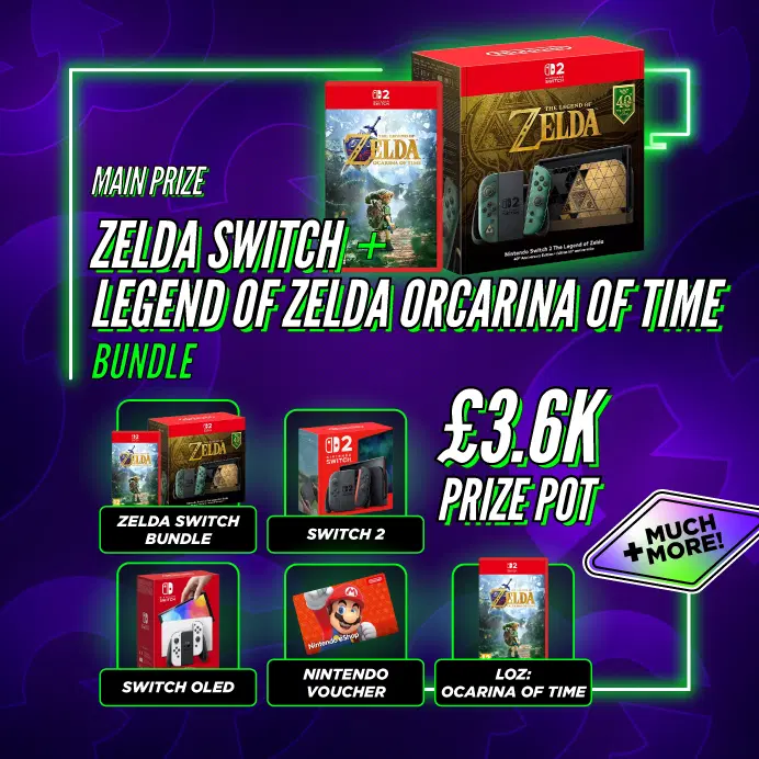 Zelda Switch & Orcarina of Time + Instant Wins #1
