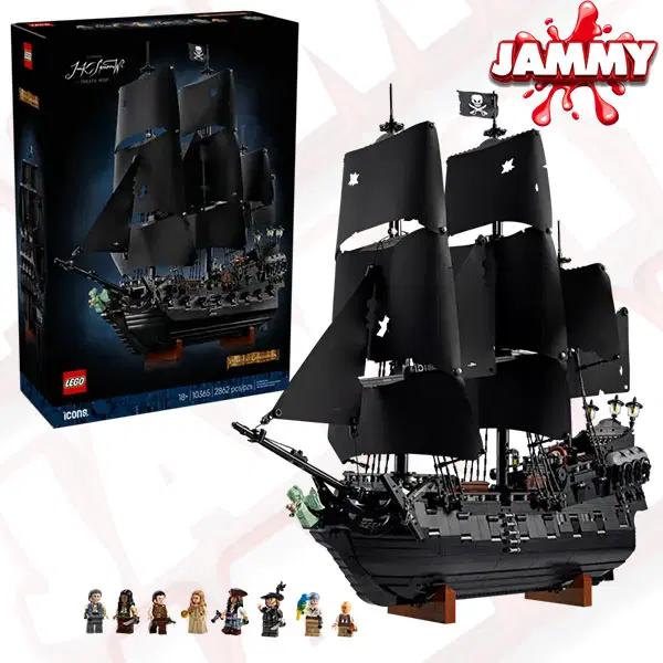 LEGO CAPTAIN JACK SPARROWS PIRATE SHIP!