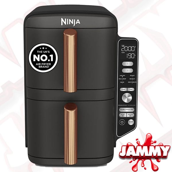NINJA DOUBLE STACK AIR FRYER or £270 CASH!