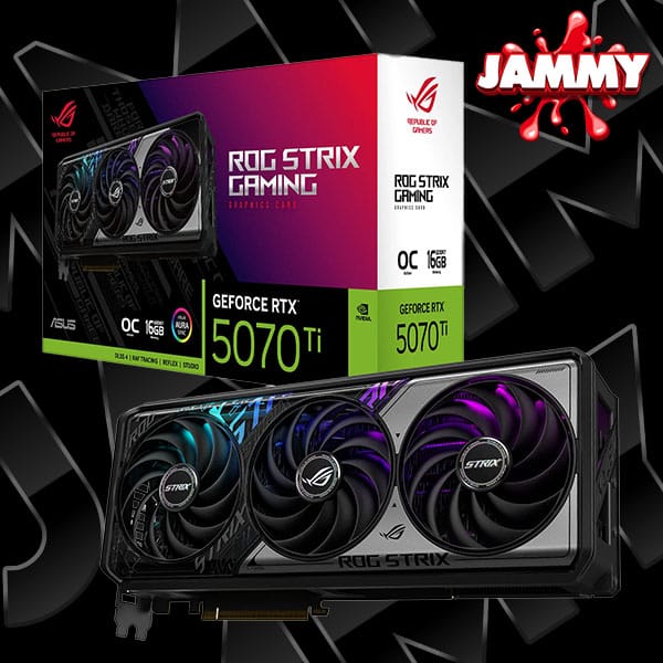 ASUS ROG STRIX 5070Ti 16GB GRAPHICS CARD or £1,160 CASH!