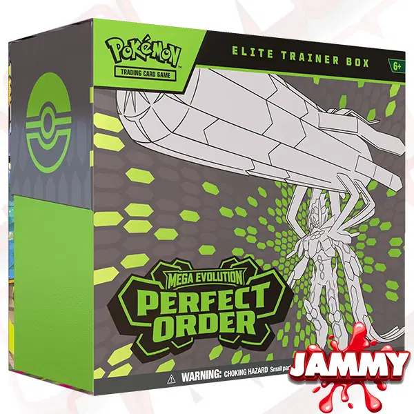 POKEMON PERFECT ORDER ELITE TRAINER BOX!