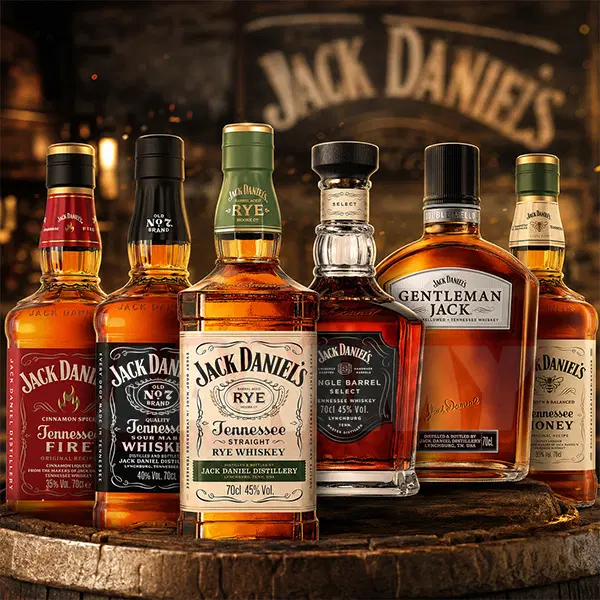 THE JACK DANIELS SELECTION or £195 CASH!