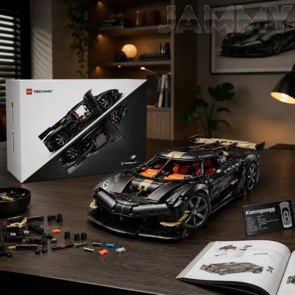 LEGO KOENIGSEGG SADAIRS SPEAR MEGACAR or £400 CASH!