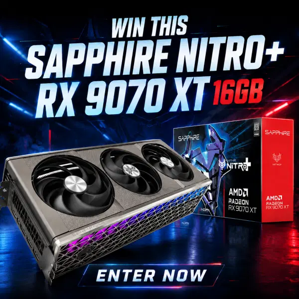 SAPPHIRE NITRO+ RADEON 9070 XT 16GB OC GRAPHICS CARD or £800 CASH