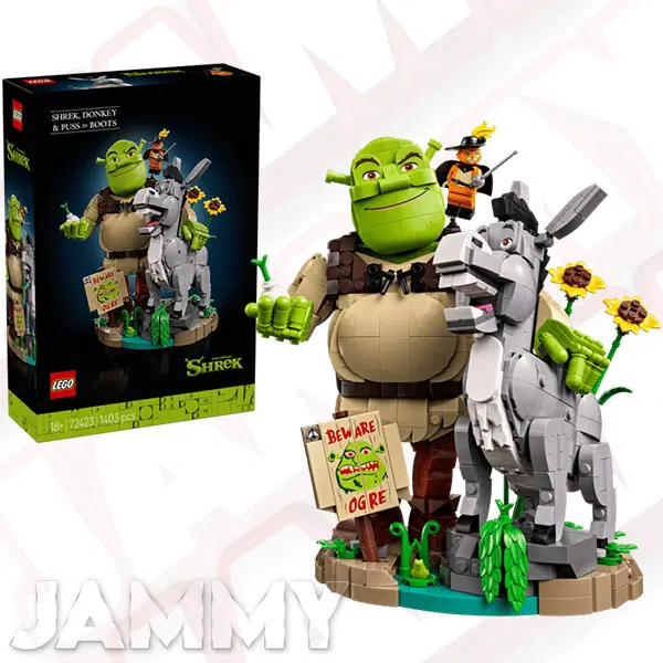 LEGO SHREK, DONKEY & PUSS or £110 CASH!