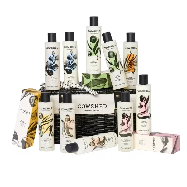COWSHED SHELFIE SET HAMPER OR £220 CASH!