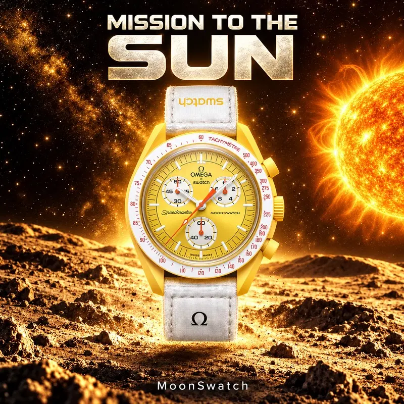 OMEGA X SWATCH MOONSWATCH – MISSION TO THE SUN