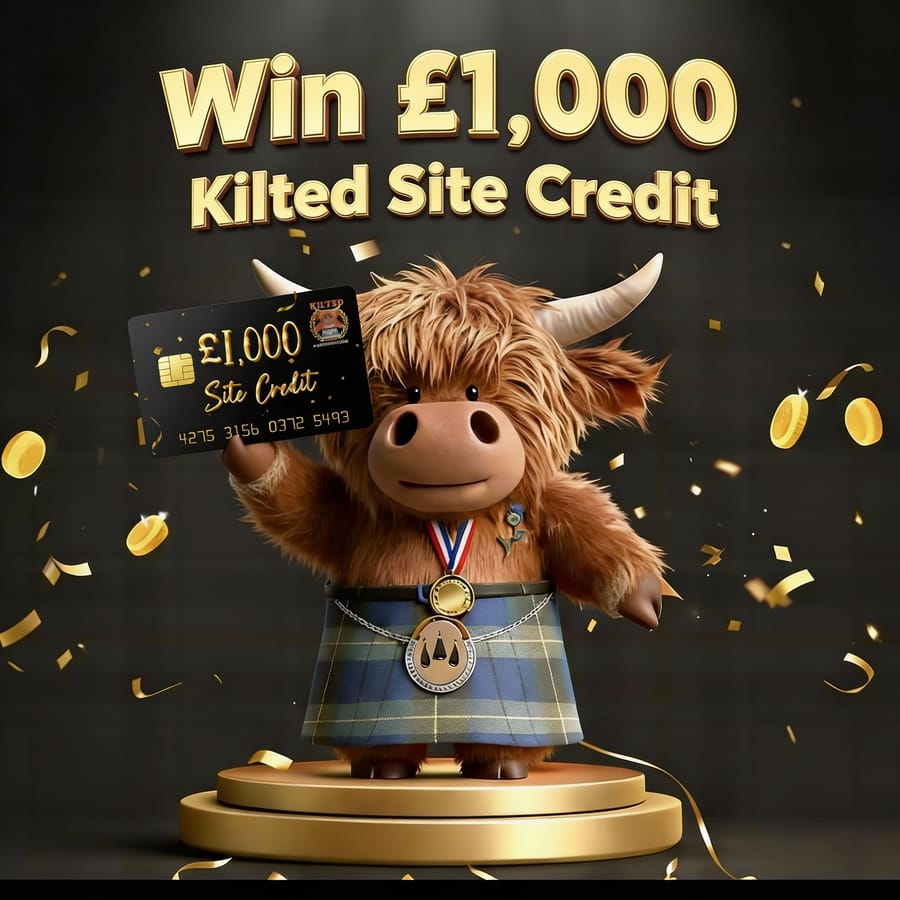 Incredible Odds £1,000 Kilted Site Credit