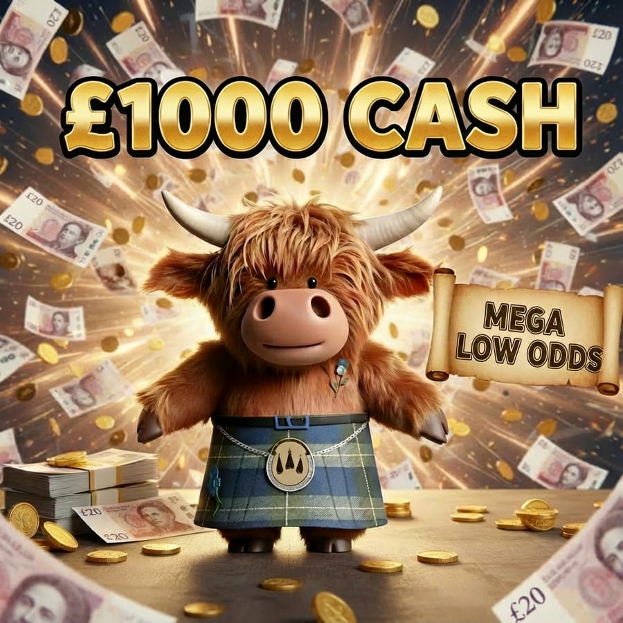 MEGA LOW ODDS – £1,000 CASH #2