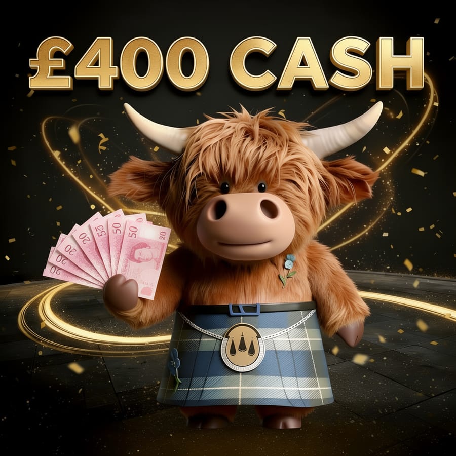 Kilties £400 CASH Draw