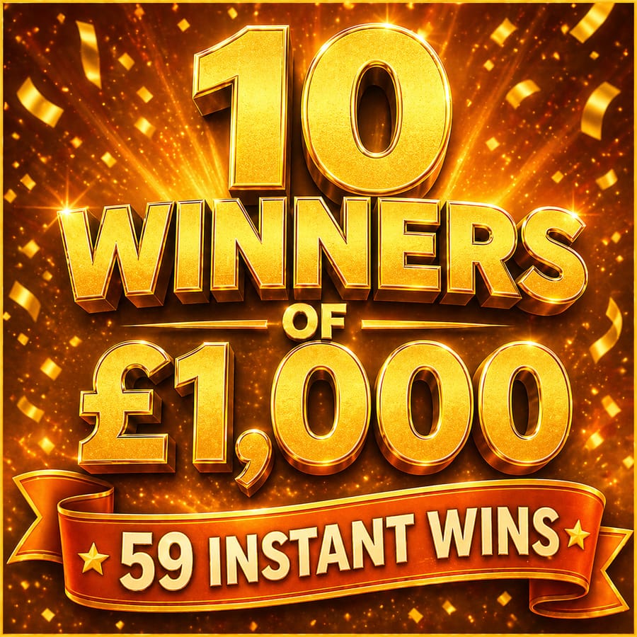 £30,000 Prizes to be won