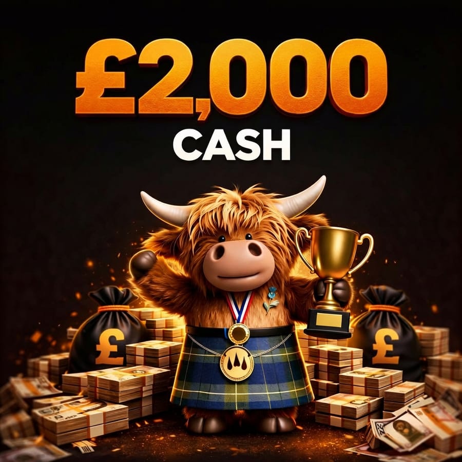 MEGA LOW ODDS WIN £2,000 CASH