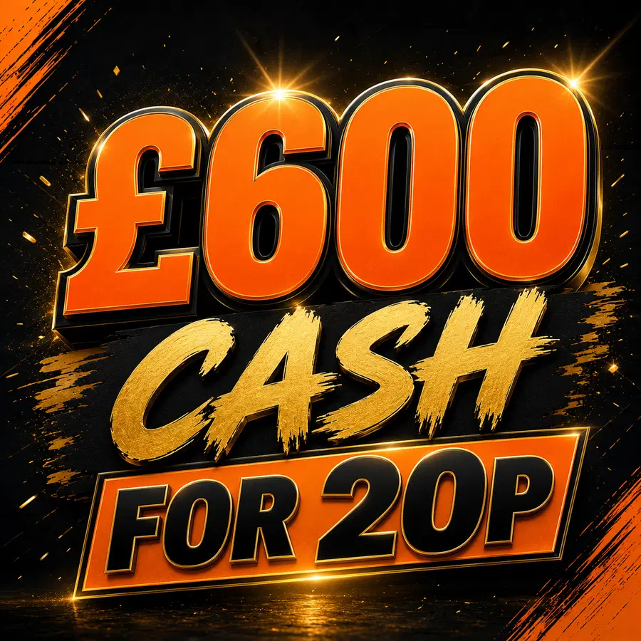£600 Quick Cash – Only 20p to enter