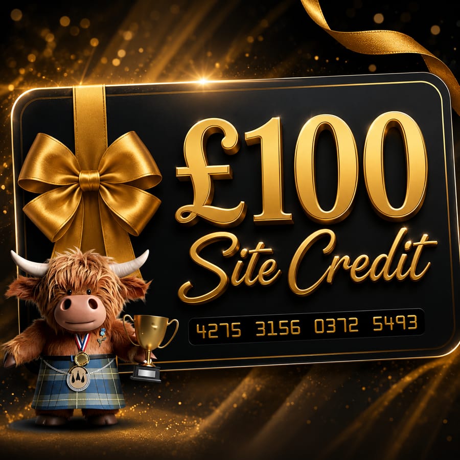 Low Odds QUICK £100 Kilted Site Credit