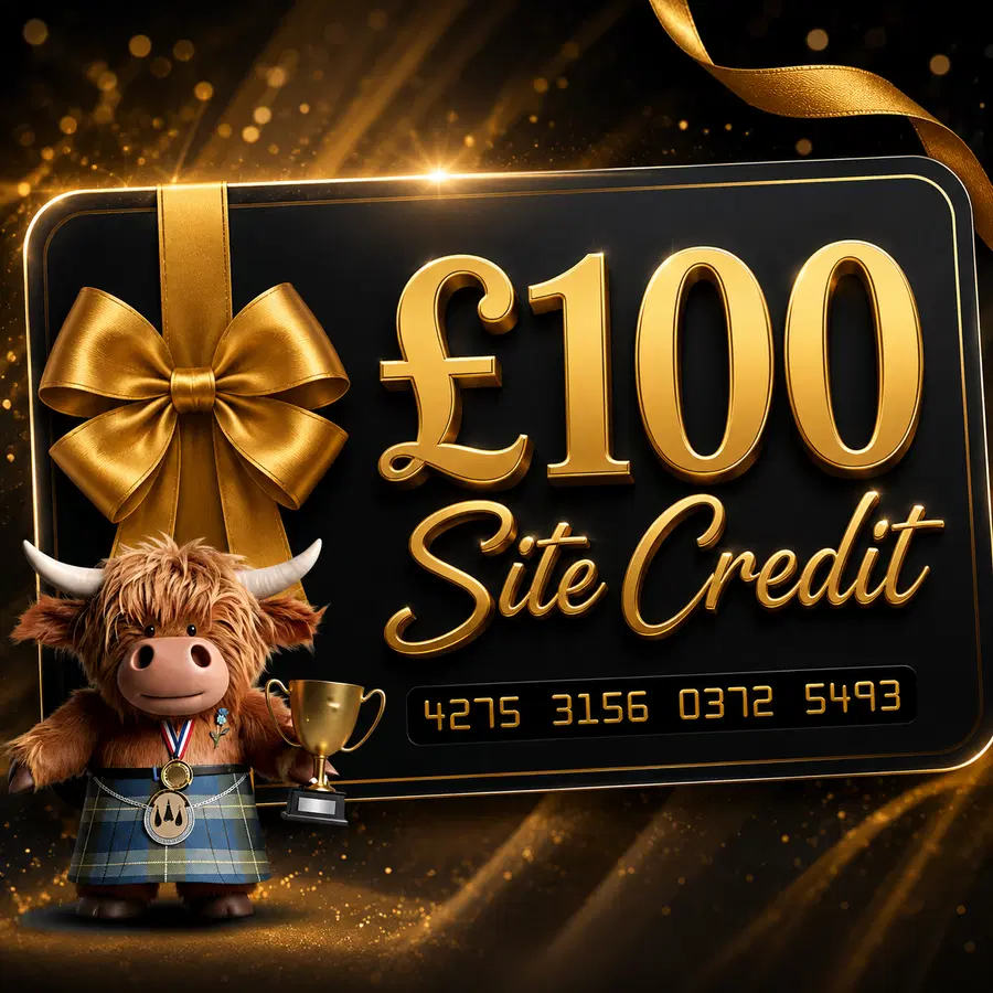 Low Odds QUICK £100 Kilted Site Credit