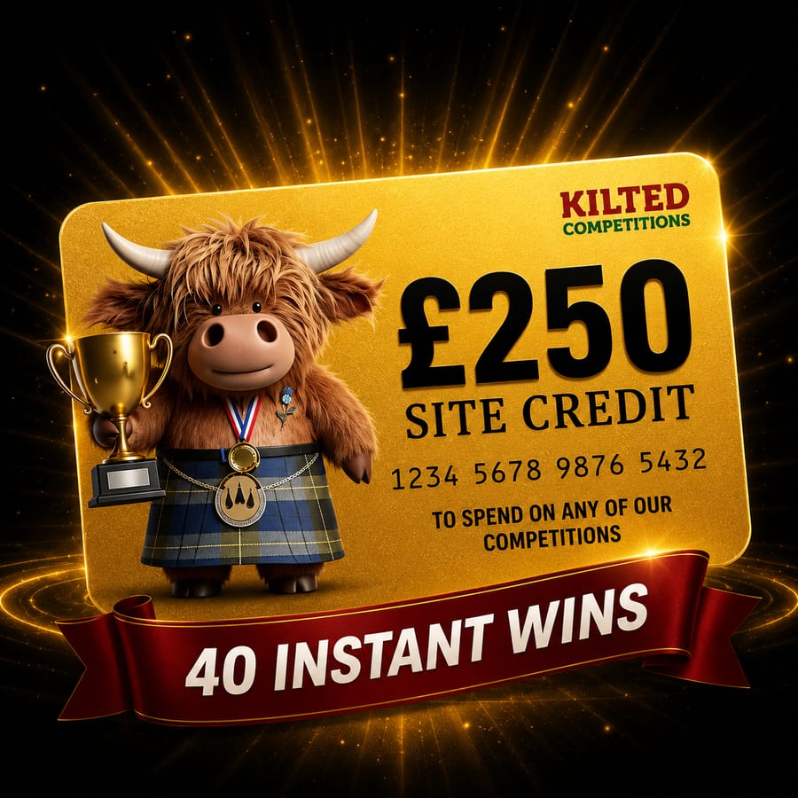 Quick £250 Site Credit Main Prize + 40 Instant wins #2
