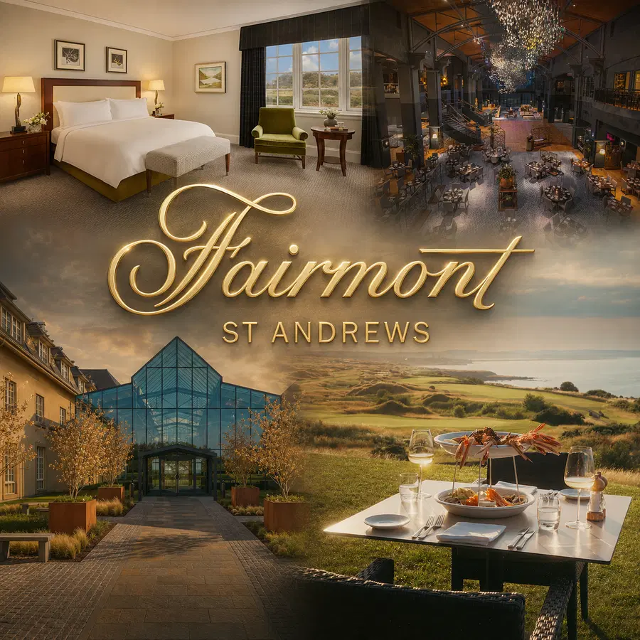 The Perfect Break – 5* Fairmont St Andrews Overnight Stay with Breakfast & Spa Access for Two