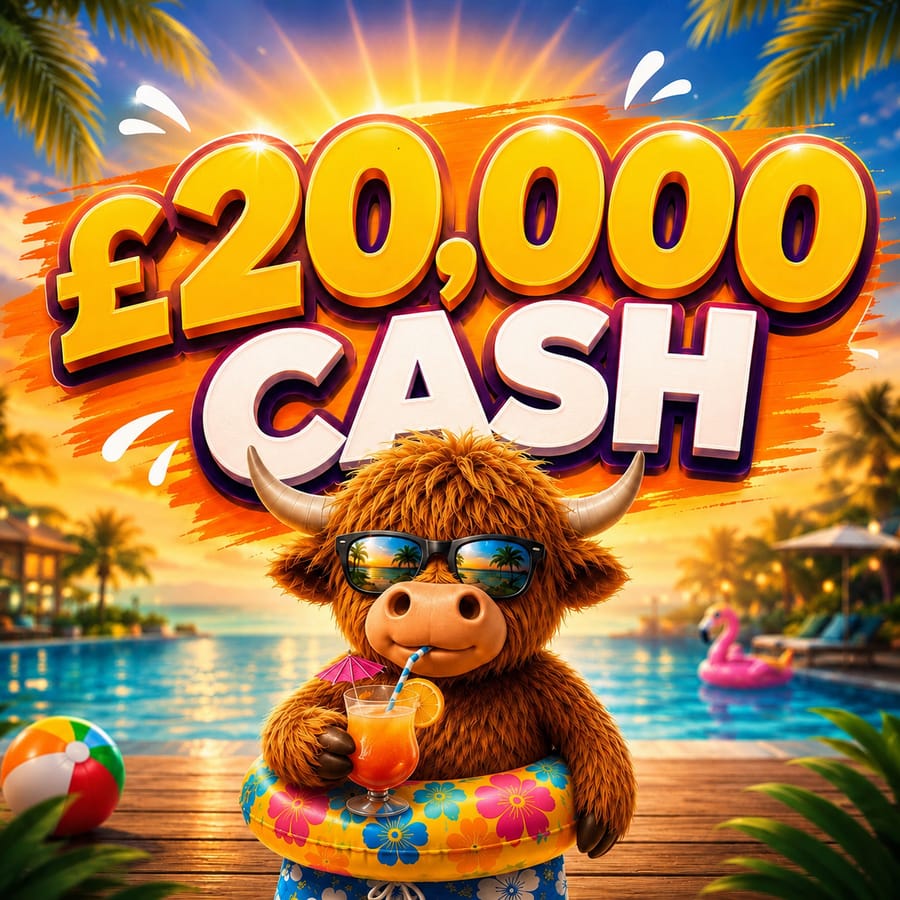 Win £20,000 Cash