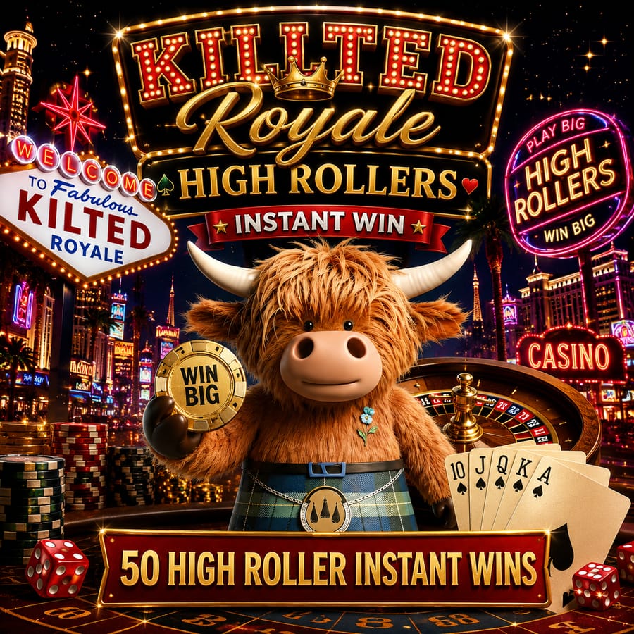 Kilted Royale – High Rollers Instant Wins