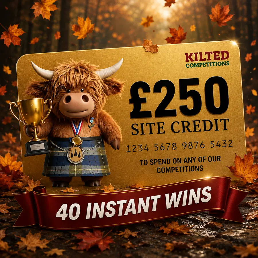 Quick £250 Site Credit Main Prize + 40 Instant wins #2