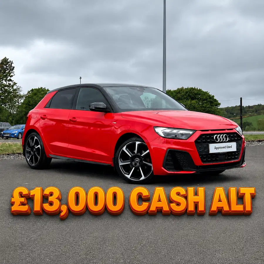 Audi A1 Black Edition 35 TFSI S Tronic – or £13,000 CASH – for Just 99p!