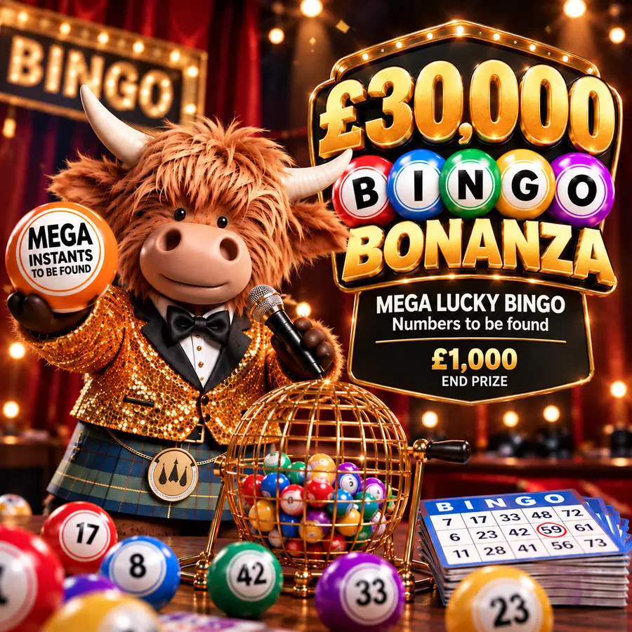 Non Profit – BINGO Ball Bonanza – £30,000 Prizes To Be Won Including £1,000 CASH End Prize
