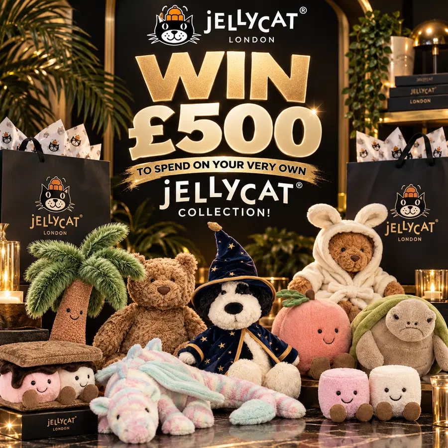 JellyCat Lovers – Win £500 to spend on your very own Jellycat Collection