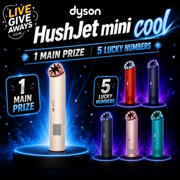 Dyson HushJet Mini Cool 🥶 + 5 HushJet Lucky Numbers!