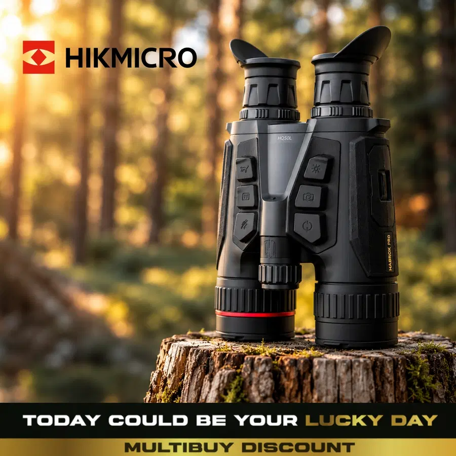 HIKMICRO Habrok PRO HQ50L Multispectral Thermal Imaging Binoculars (Auto Draw)