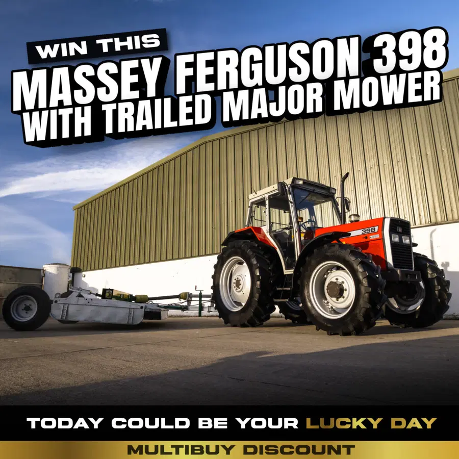 Massey Ferguson 398 HiLine & Major Trailed Mower
