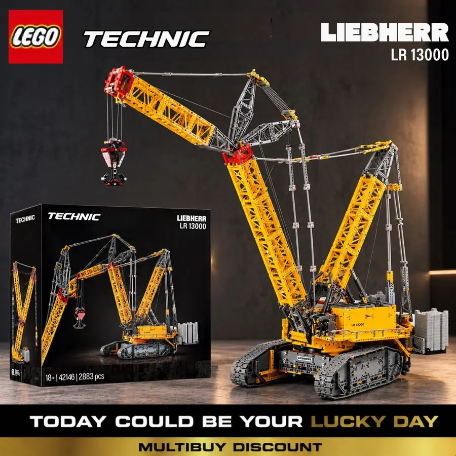 Lego Liebherr Crawler Crane