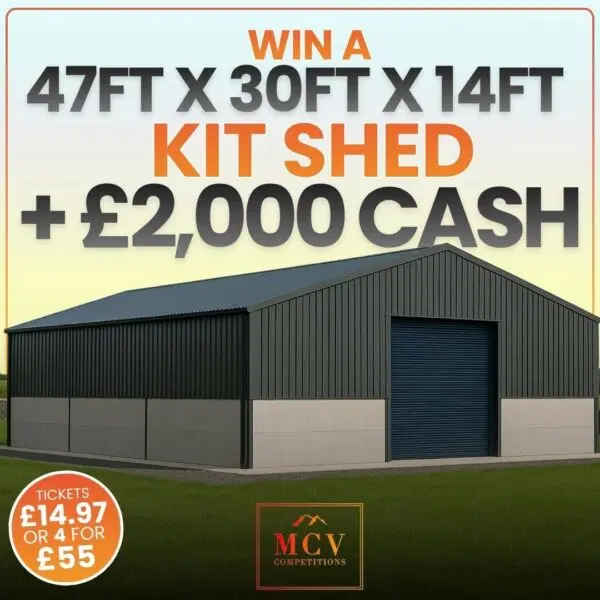 SHED KIT 47 X 30 X 14FT + £2000 #5