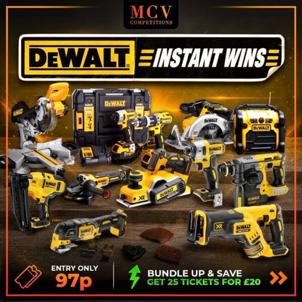 DeWALT MADNESS INSTANT WINS