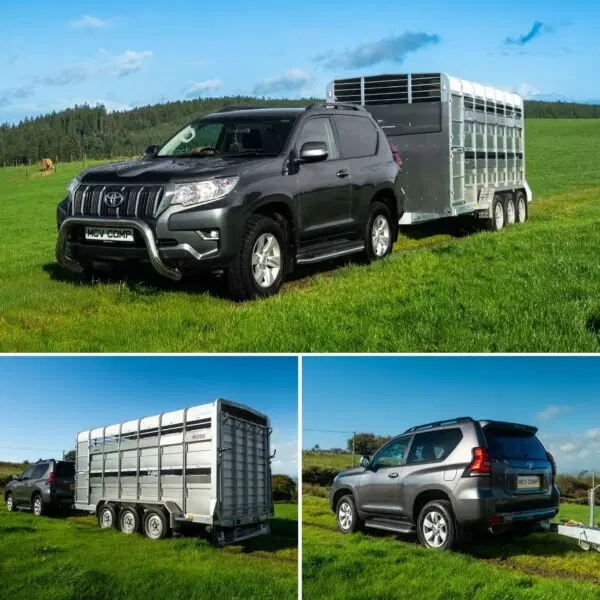 TOYOTA LANDCRUISER + NEW 14FT M-TEC LIVESTOCK TRAILER