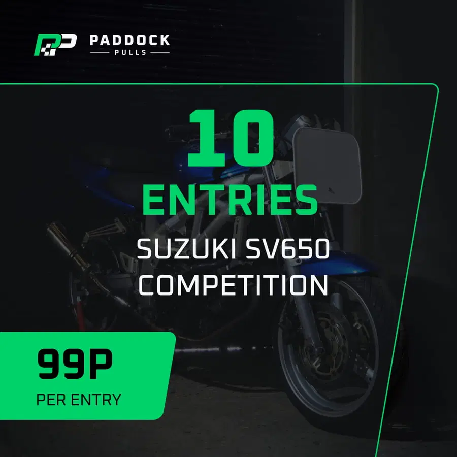 WIN 10 SV650 COMPETITION ENTRIES