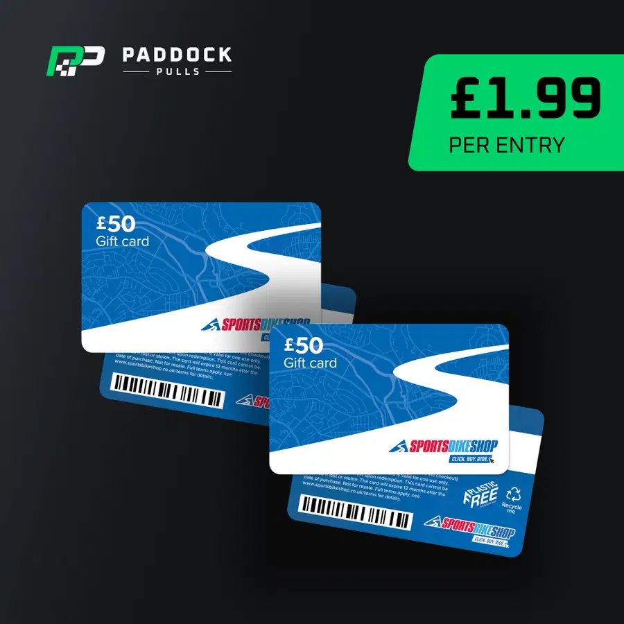WIN £100 SPORTSBIKESHOP VOUCHER