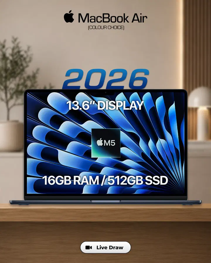 2026 13” Apple MacBook Air 512GB