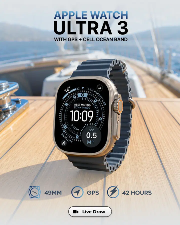 Apple Watch Ultra 3 GPS & Cellular 49mm with Ocean Band