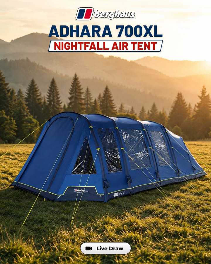 Berghaus Adhara 700XL Nightfall Air Tent