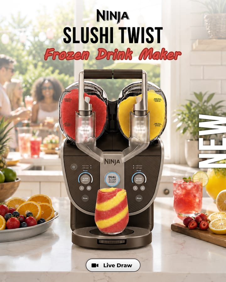 NINJA SLUSHi Twist Frozen Drink Maker