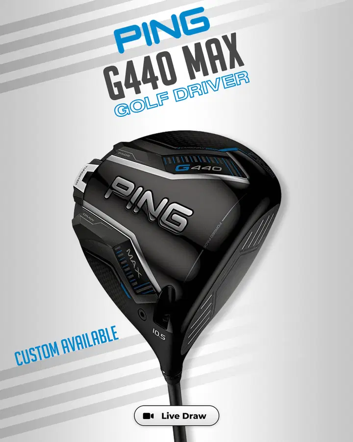 PING G440 MAX Golf Driver (Custom Available)