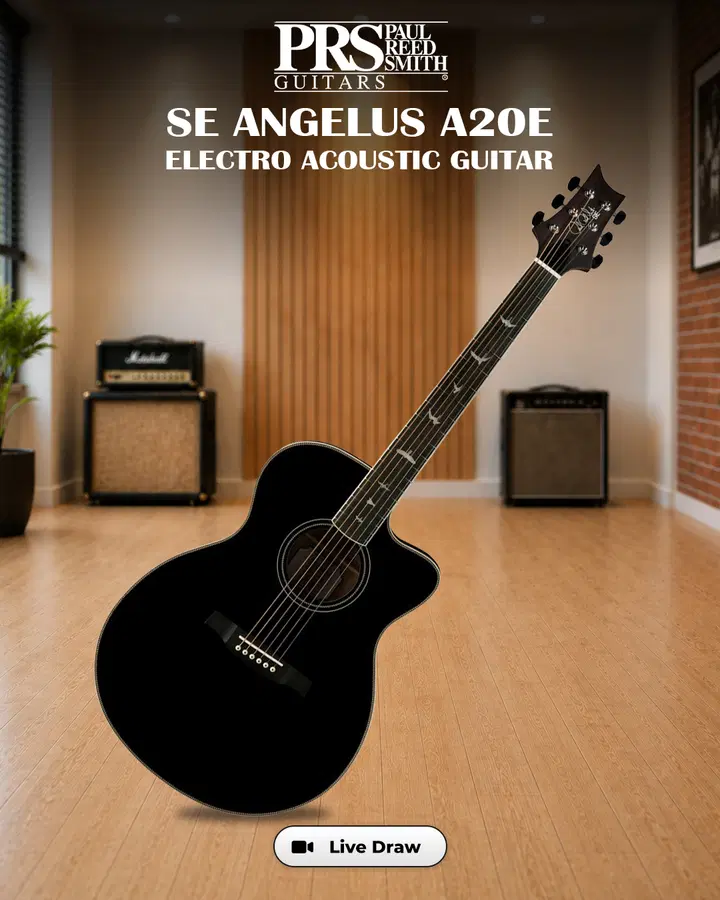 PRS SE Angelus A20E Electro Acoustic Guitar