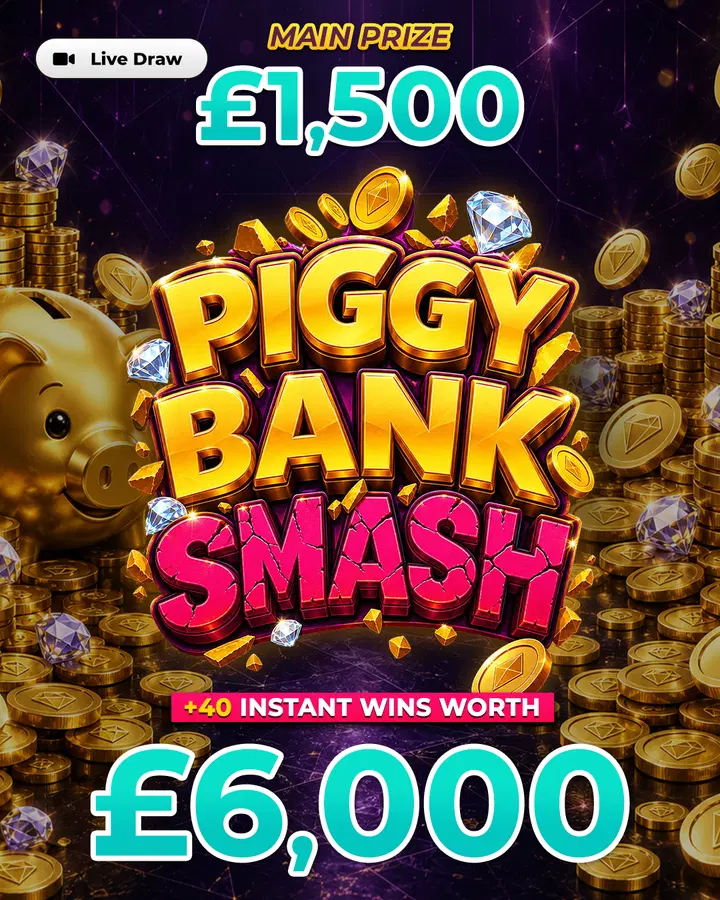 Piggy Bank Smash Instant Win