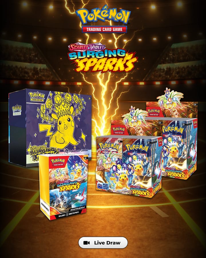 Pokemon TCG Surging Sparks Bundle