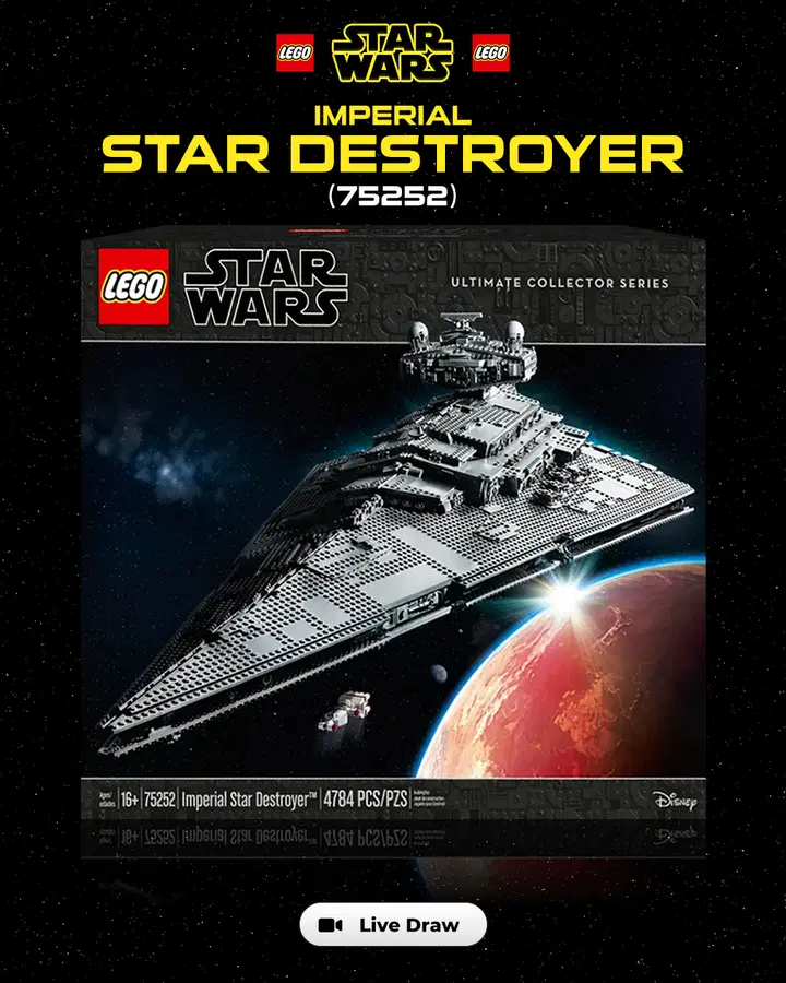 Retired LEGO Star Wars Imperial Star Destroyer (75252)