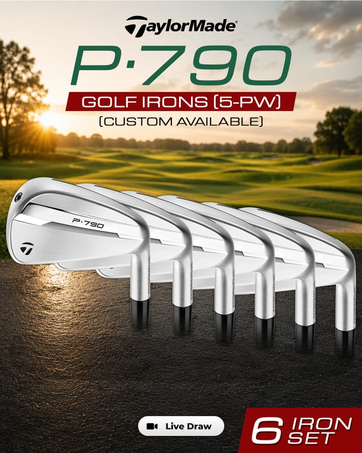 TaylorMade P790 25 Golf Irons 5-PW (Custom Available)