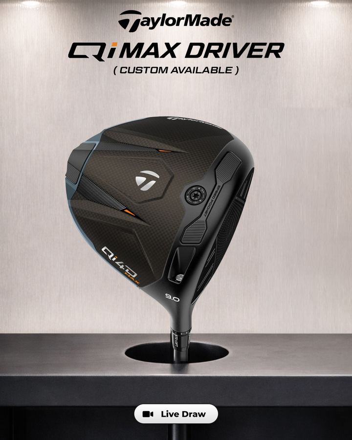 TaylorMade Qi4D MAX Driver (Custom Available)