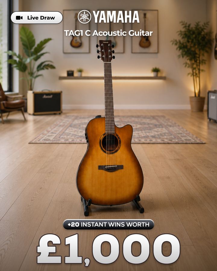 Yamaha TAG1 C Acoustic Guitar with £1,000 of Instant Wins