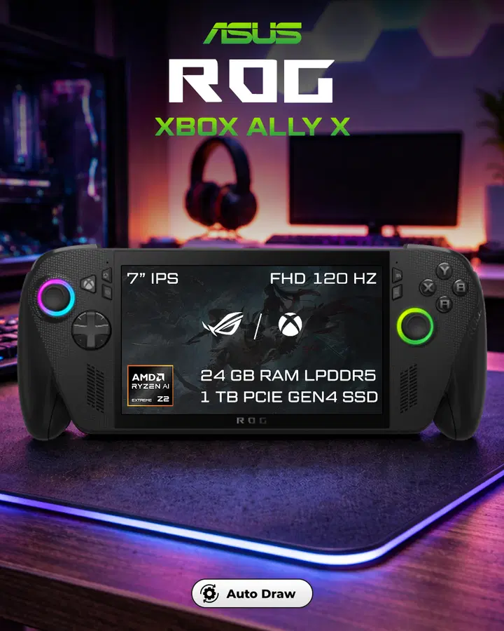 ASUS ROG Xbox Ally X Handheld Gaming Console